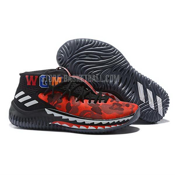 bkt2213 red dame 4 men's adidas basketball shoes