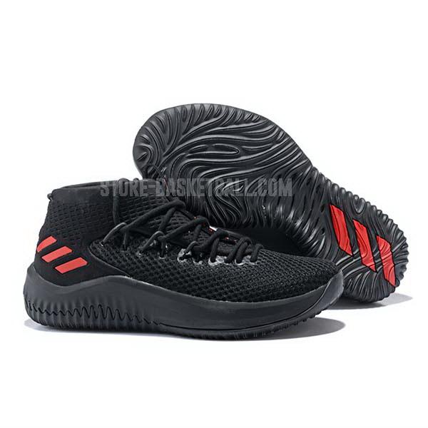 bkt2229 black dame 4 men's adidas basketball shoes