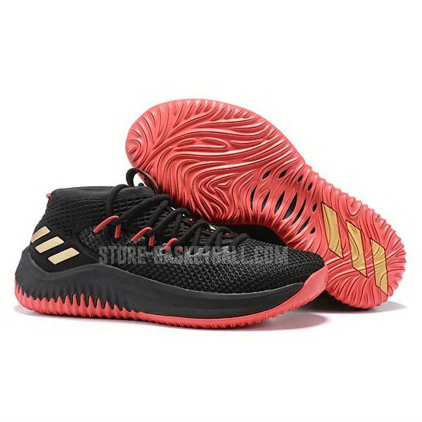 bkt2230 black dame 4 men's adidas basketball shoes