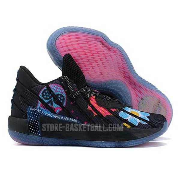 bkt2238 black dame 7 men's adidas basketball shoes