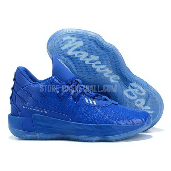 bkt2243 blue dame 7 men's adidas basketball shoes