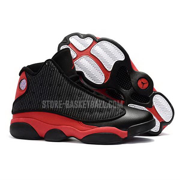 bkt224 black xiii 13 men's air jordan basketball shoes