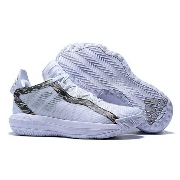bkt2253 white dame 6 men's adidas basketball shoes