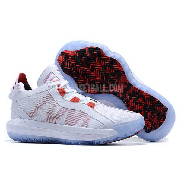 bkt2254 white dame 6 men's adidas basketball shoes