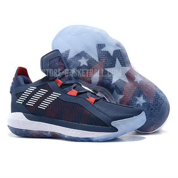 bkt2264 blue dame 6 men's adidas basketball shoes