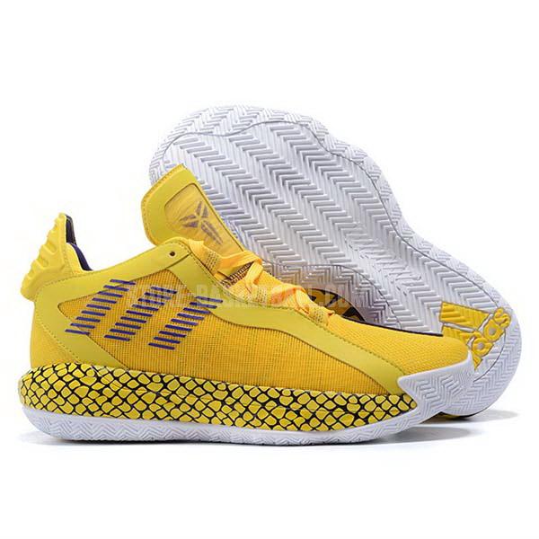 bkt2267 yellow dame 6 men's adidas basketball shoes