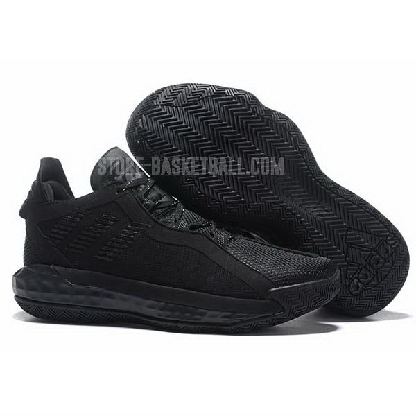 bkt2269 black dame 6 men's adidas basketball shoes