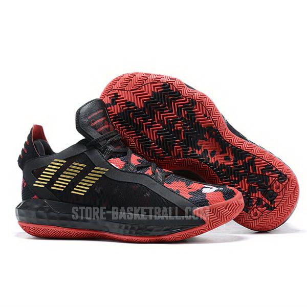 bkt2270 black dame 6 men's adidas basketball shoes