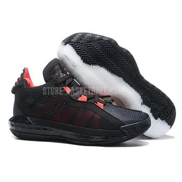 bkt2272 black dame 6 men's adidas basketball shoes