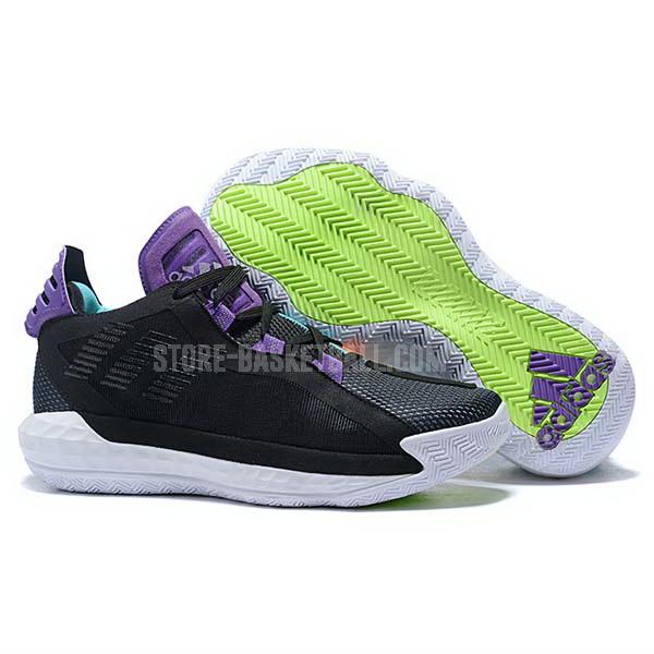 bkt2274 black dame 6 men's adidas basketball shoes