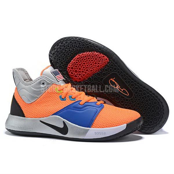 bkt2289 orange paul george pg iii 3 men's nike basketball shoes