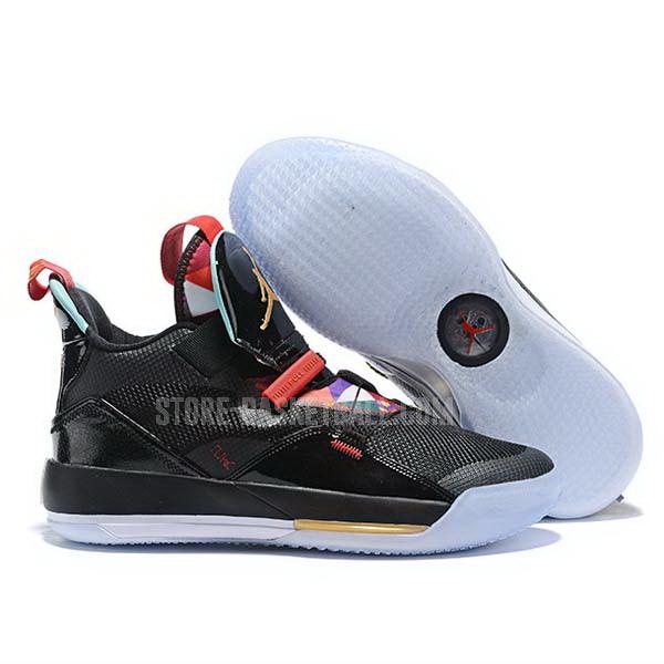 bkt262 black xxxiii 33 men's air jordan basketball shoes