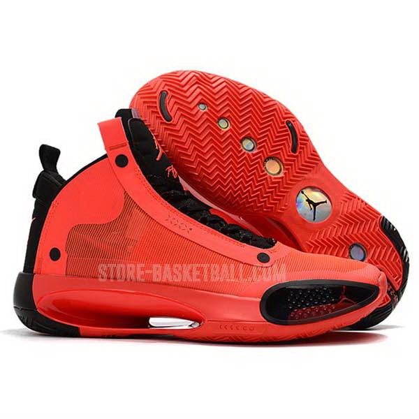 bkt277 orange xxxiv 34 men's air jordan basketball shoes