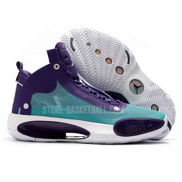 bkt292 purple xxxiv 34 men's air jordan basketball shoes