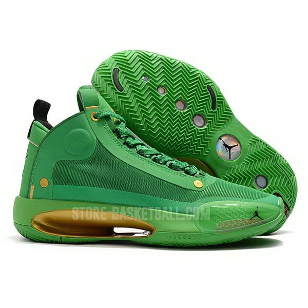 bkt294 green xxxiv 34 men's air jordan basketball shoes