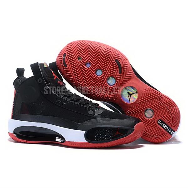 bkt306 black xxxiv 34 men's air jordan basketball shoes