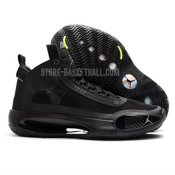 bkt315 black xxxiv 34 men's air jordan basketball shoes