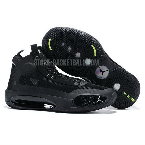 bkt317 black xxxiv 34 men's air jordan basketball shoes