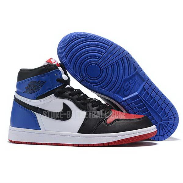 bkt343 blue i high men's air jordan basketball shoes