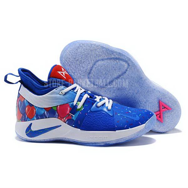 bkt415 blue paul george pg ii 2 men's nike basketball shoes