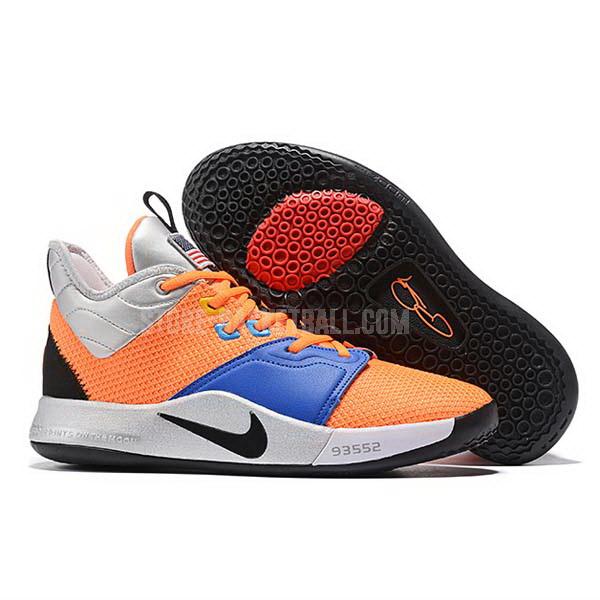 bkt440 orange paul george pg iii 3 men's nike basketball shoes