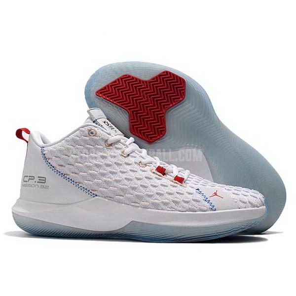 bkt512 white chris paul cp3 12 xii men's air jordan basketball shoes