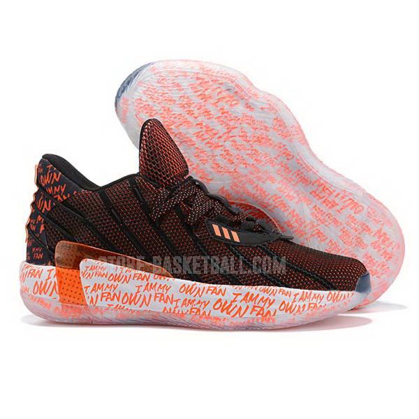 bkt517 black damian lillard dame 7 men's adidas basketball shoes