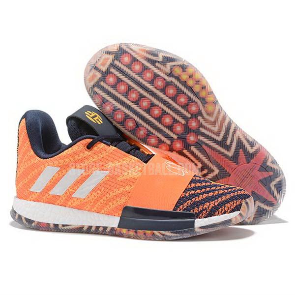 bkt533 orange james harden vol 3 iii men's adidas basketball shoes