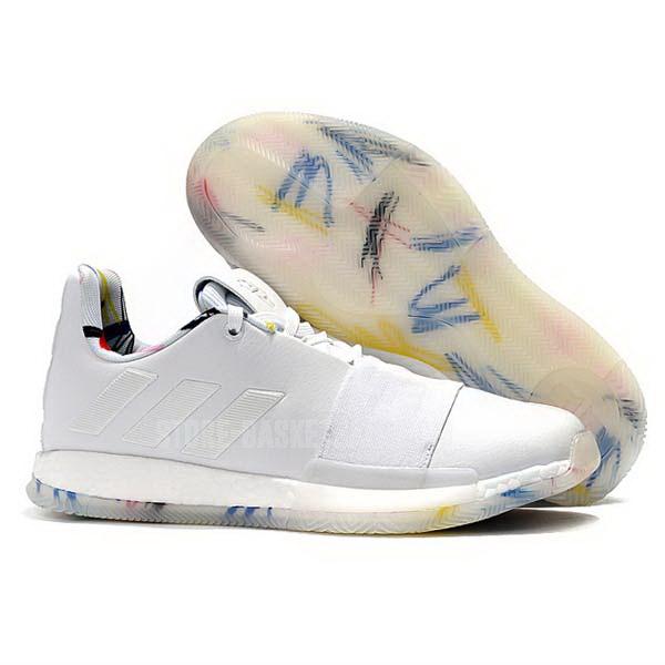 bkt539 white james harden vol 3 iii men's adidas basketball shoes