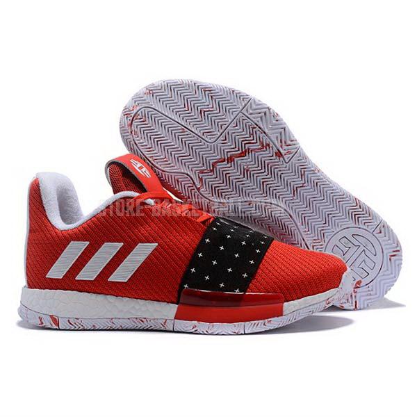 bkt544 red james harden vol 3 iii men's adidas basketball shoes
