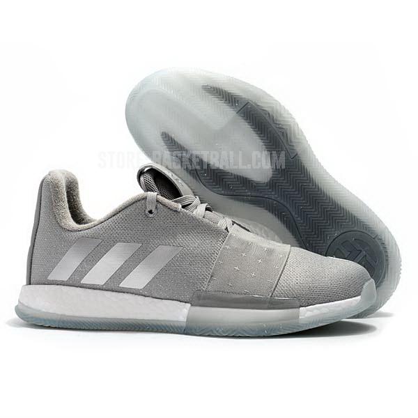 bkt549 silver james harden vol 3 iii men's adidas basketball shoes