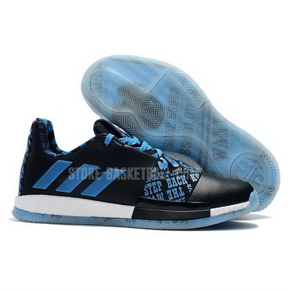 bkt557 black james harden vol 3 iii men's adidas basketball shoes