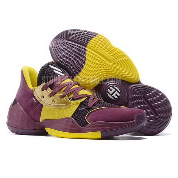 bkt569 purple james harden vol 4 iv men's adidas basketball shoes