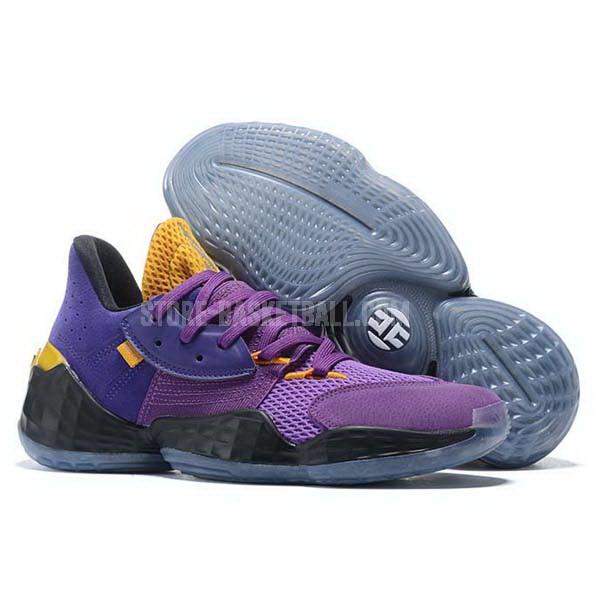 bkt570 purple james harden vol 4 iv men's adidas basketball shoes