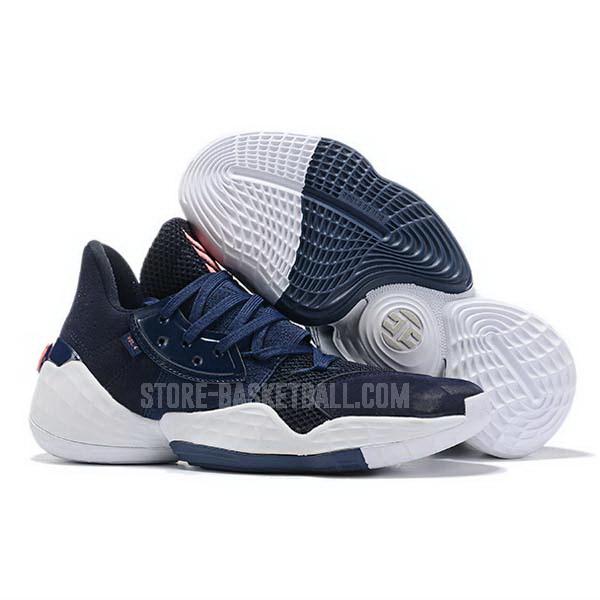 bkt575 blue james harden vol 4 iv men's adidas basketball shoes