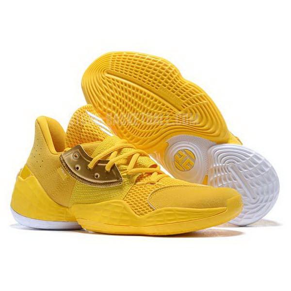 bkt577 yellow james harden vol 4 iv men's adidas basketball shoes