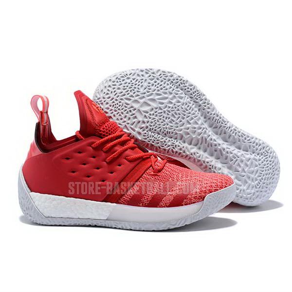 bkt596 red james harden vol 2 ii men's adidas basketball shoes