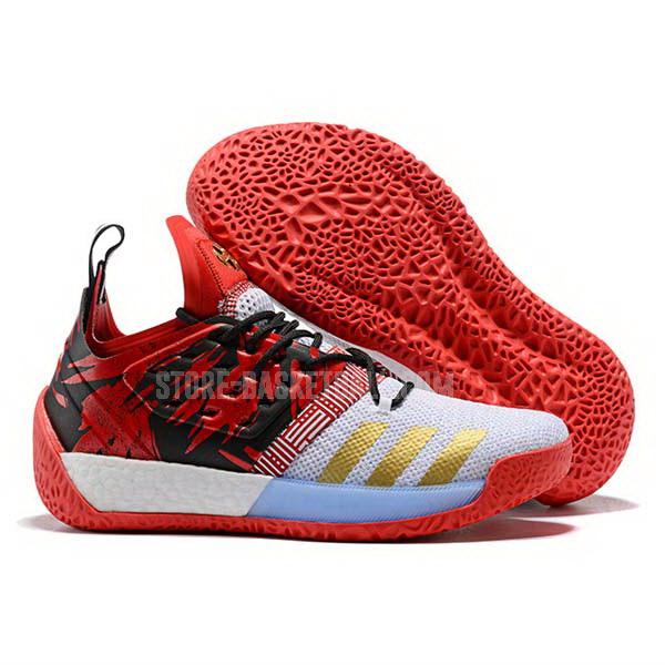 bkt598 red james harden vol 2 ii men's adidas basketball shoes