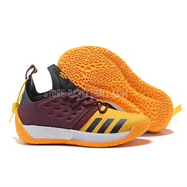 bkt602 yellow james harden vol 2 ii men's adidas basketball shoes