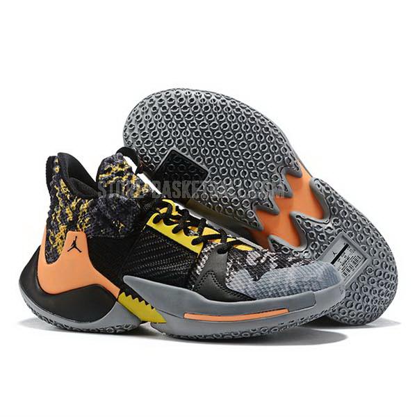 bkt645 grey russell westbrook why not zer0.2 men's air jordan basketball shoes