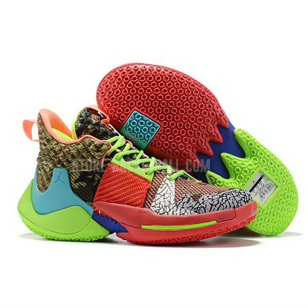 bkt651 green russell westbrook why not zer0.2 men's air jordan basketball shoes