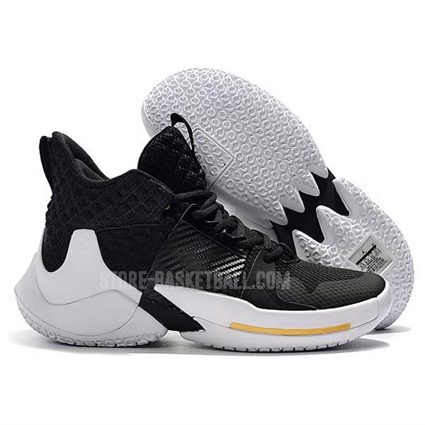 bkt672 black russell westbrook why not zer0.2 men's air jordan basketball shoes