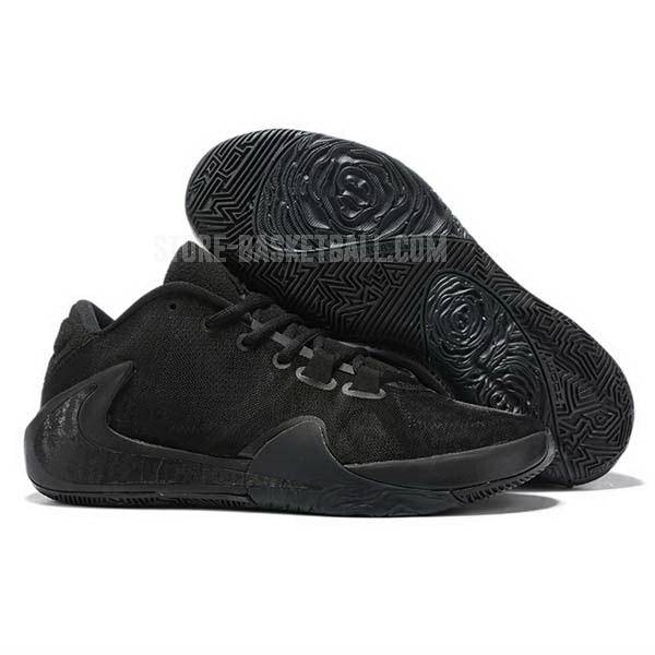 bkt734 black giannis antetokounmpo zoom freak 1 men's nike basketball shoes