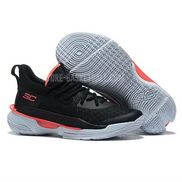 bkt781 black curry 7 men's under armour basketball shoes