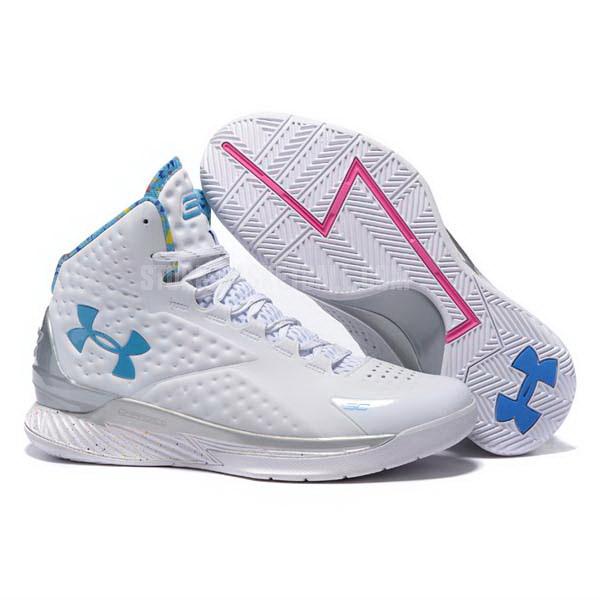 bkt785 white curry first 1 men's under armour basketball shoes