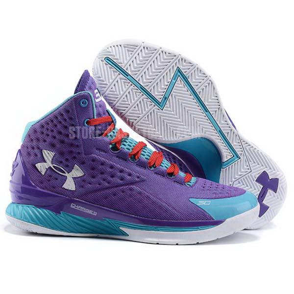 bkt788 purple curry first 1 men's under armour basketball shoes
