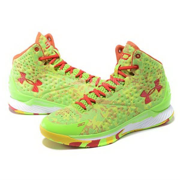 bkt790 green curry first 1 men's under armour basketball shoes
