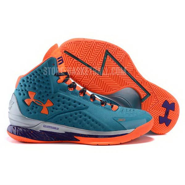 bkt792 blue curry first 1 men's under armour basketball shoes