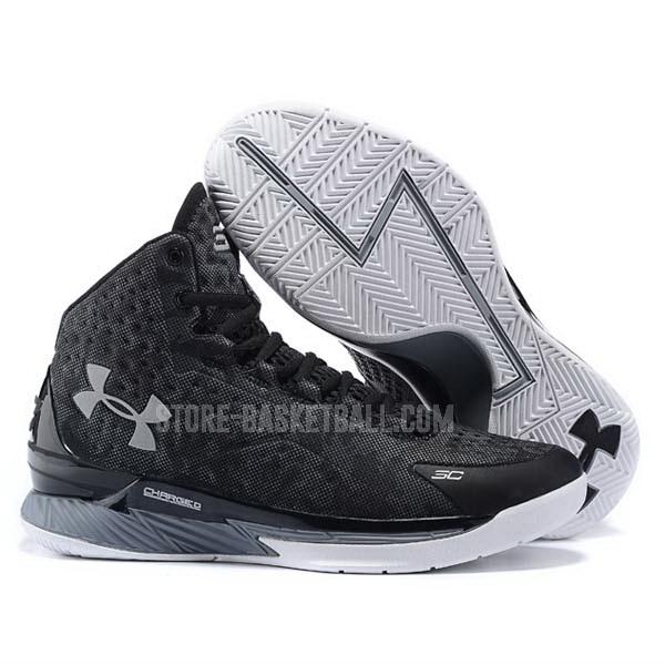 bkt798 black curry first 1 men's under armour basketball shoes