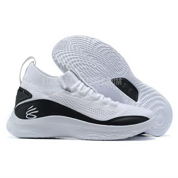 bkt806 white curry 8 men's under armour basketball shoes